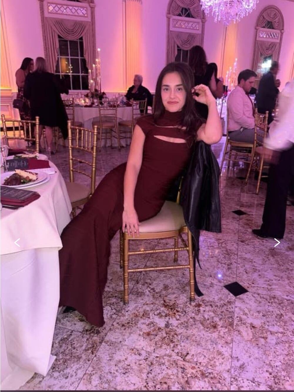 Hervé Léger Icon Cap Sleeve Gown S/4-6